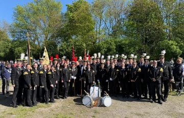 Aufstellung am Kirmesplatz